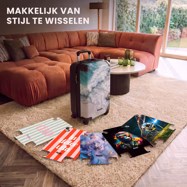 CaseSwap™ - Zee - Golf - Strand - Natuur - Blauw — 5