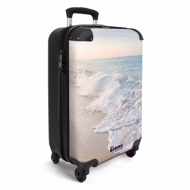 CaseSwap™ - Zee - Golven - Strand - Natuur - Wit — 2