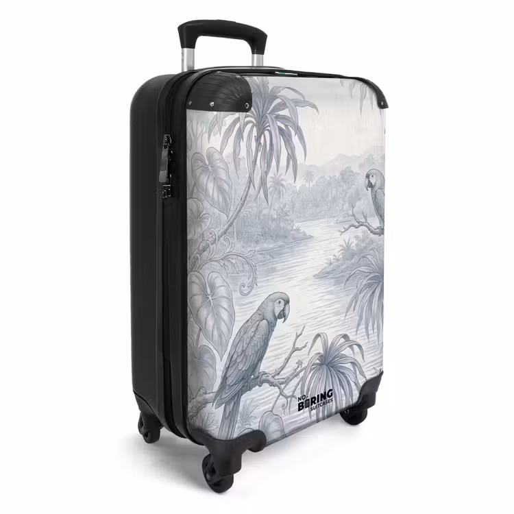 CaseSwap - Vogel - Rivier - Tropisch - Illustratie - Blauw — 2