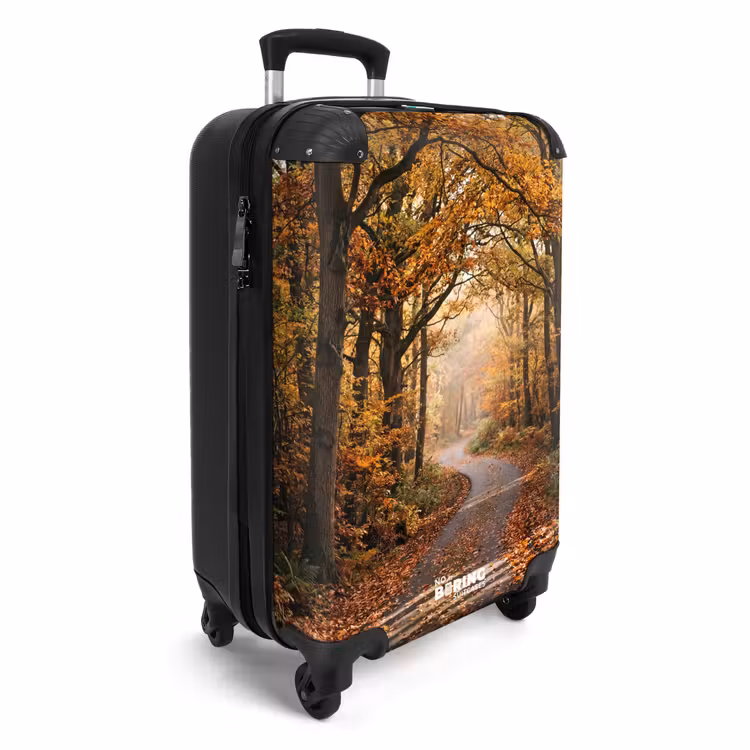 CaseSwap™ - Bospad - Herfstbos - Bladeren - Oranje - Nostalgisch — 2