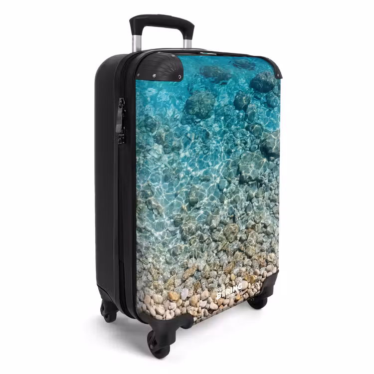 CaseSwap™ - Water - Kiezels - Natuur - Levendig - Turkoois — 2