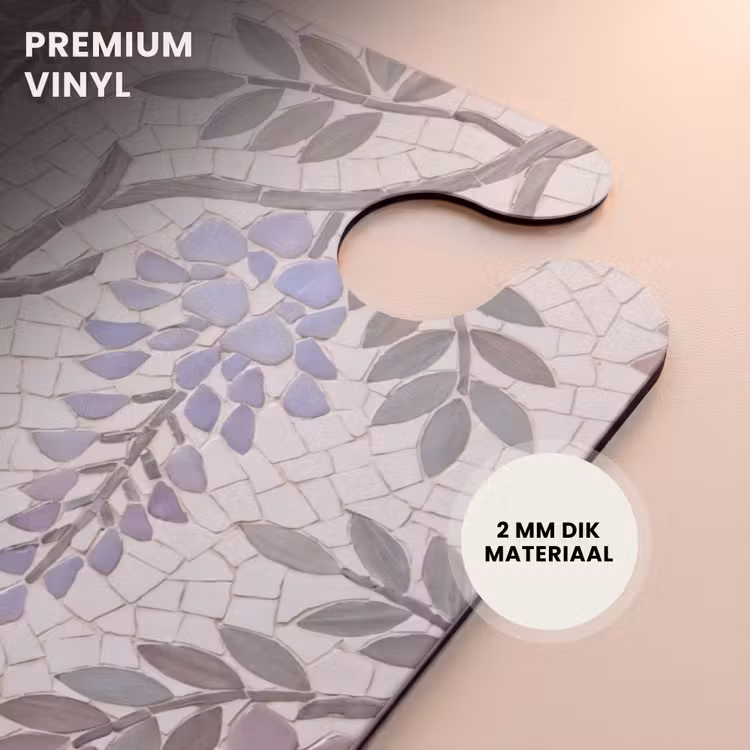 CaseSwap - Bloemen - Mozaïek - Natuur - Patroon - Paars — 6