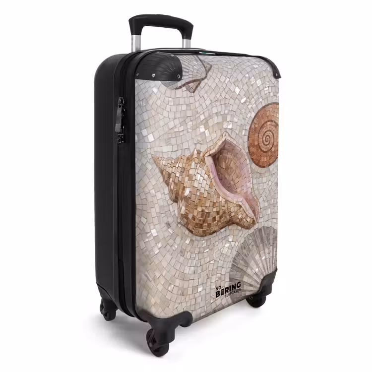 CaseSwap™ - Schelp - Mozaïek - Zee - Beige - Modern — 2