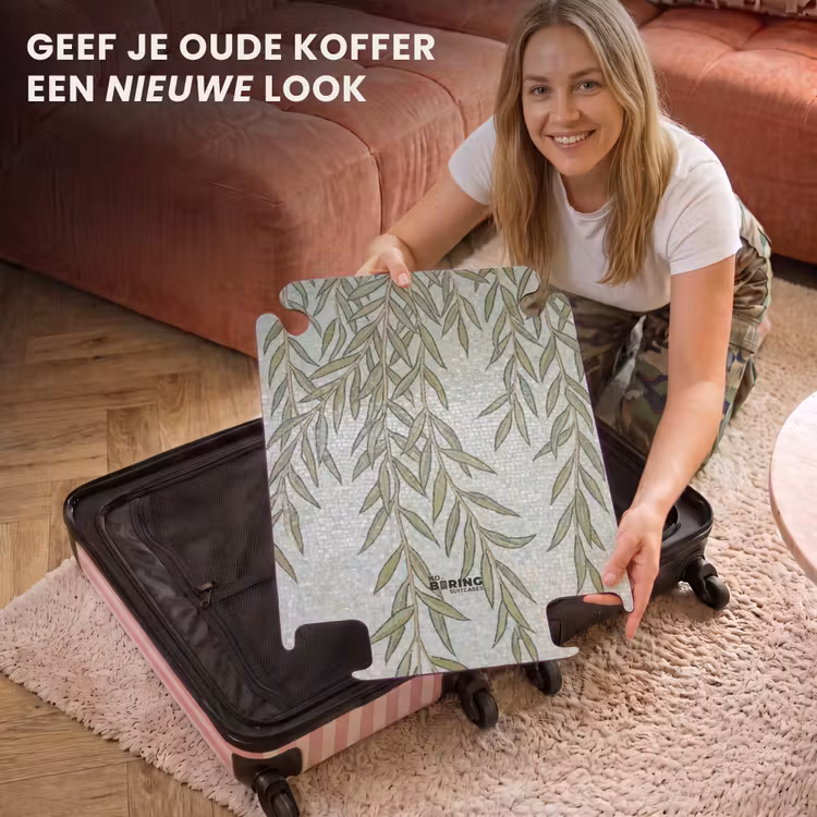 CaseSwap - Planten - Mozaïek - Patroon - Groen - Blauw — 3
