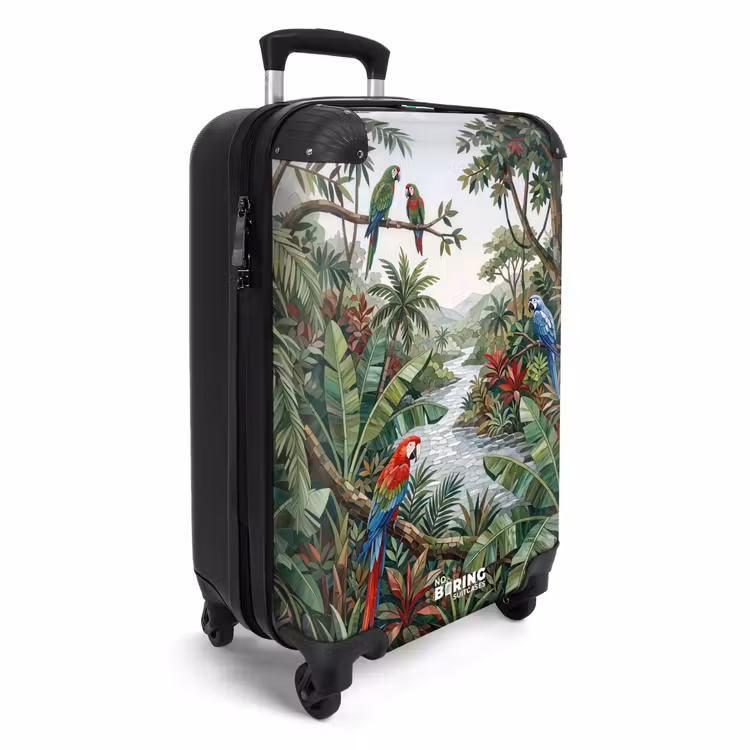 CaseSwap - Vogel - Jungle - Natuur - Mozaïek - Groen — 2