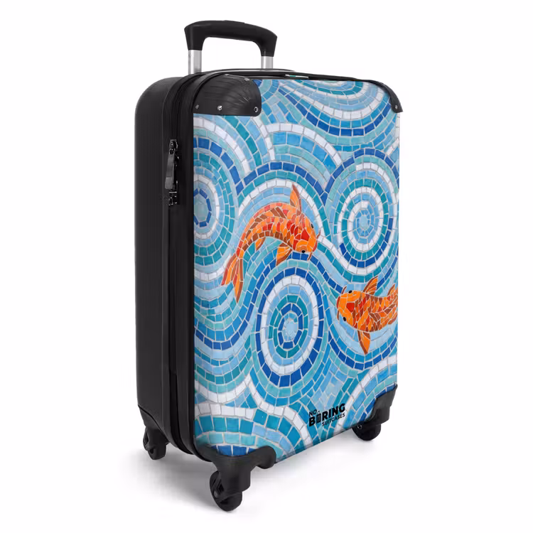 CaseSwap - Vis - Mozaïek - Water - Decoratief - Blauw — 2