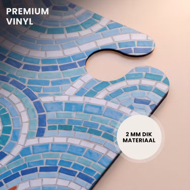 CaseSwap - Vis - Mozaïek - Water - Decoratief - Blauw — 6