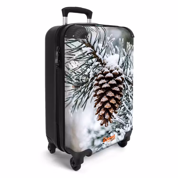 CaseSwap™ - Dennenappel - Tak - Sneeuw - Winter - Sfeervol — 2