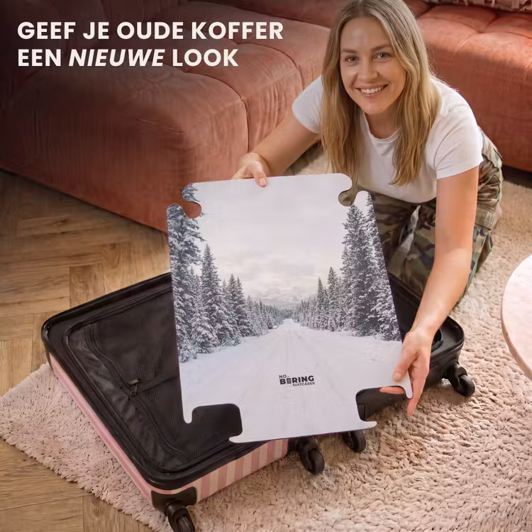 CaseSwap - Weg - Sneeuw - Naaldbos - Winter - Avontuurlijk — 3