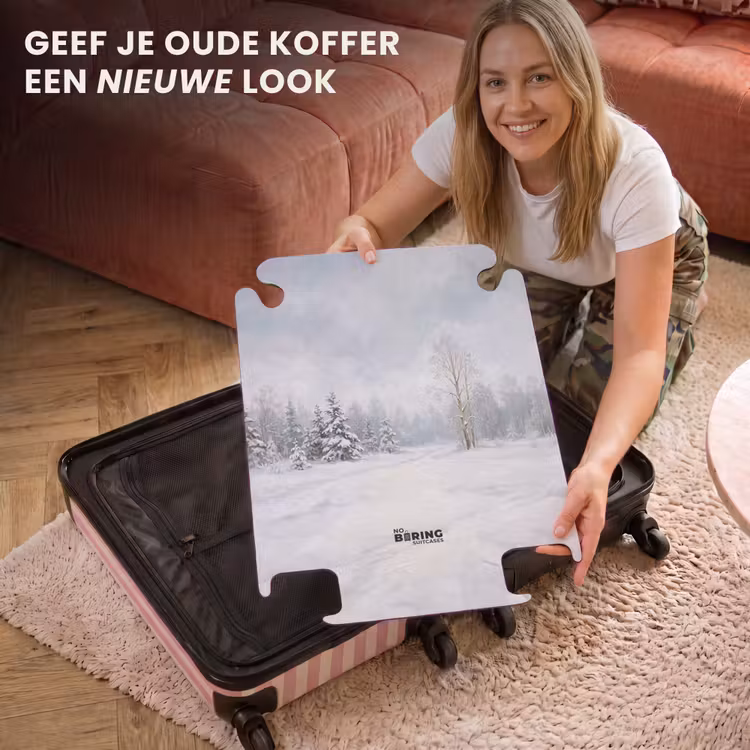 CaseSwap™ - Bospad - Dennen - Sneeuw - Winter - Rustgevend — 3