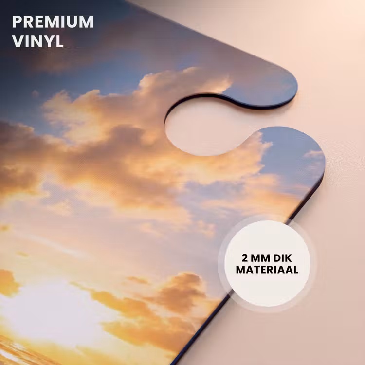 CaseSwap™ - Strand - Zonsondergang - Golven - Natuur - Goud — 6