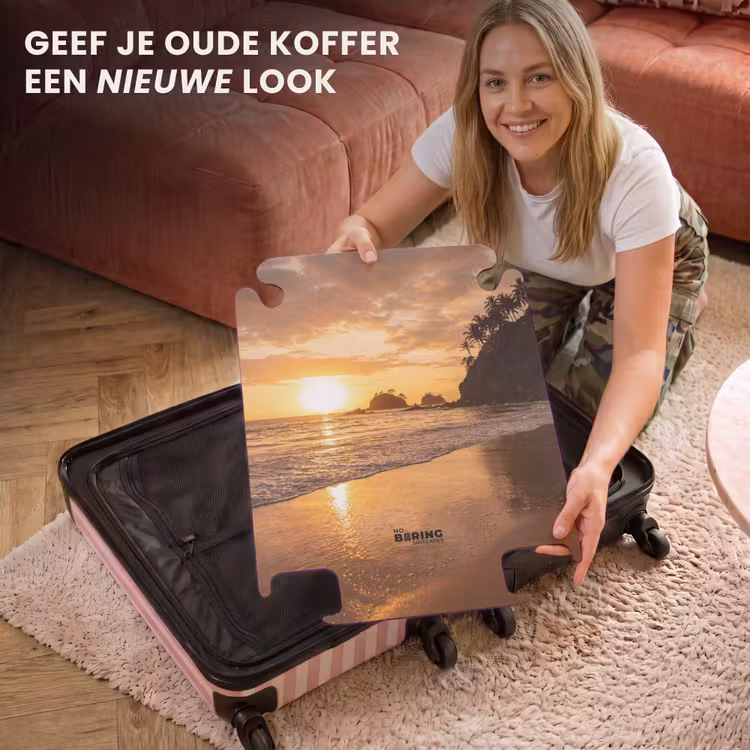 CaseSwap™ - Strand - Zonsondergang - Natuur - Tropisch - Oranje — 3