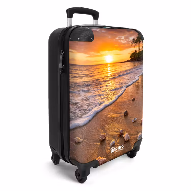 CaseSwap - Strand - Zonsondergang - Palmbomen - Natuur - Oranje — 2
