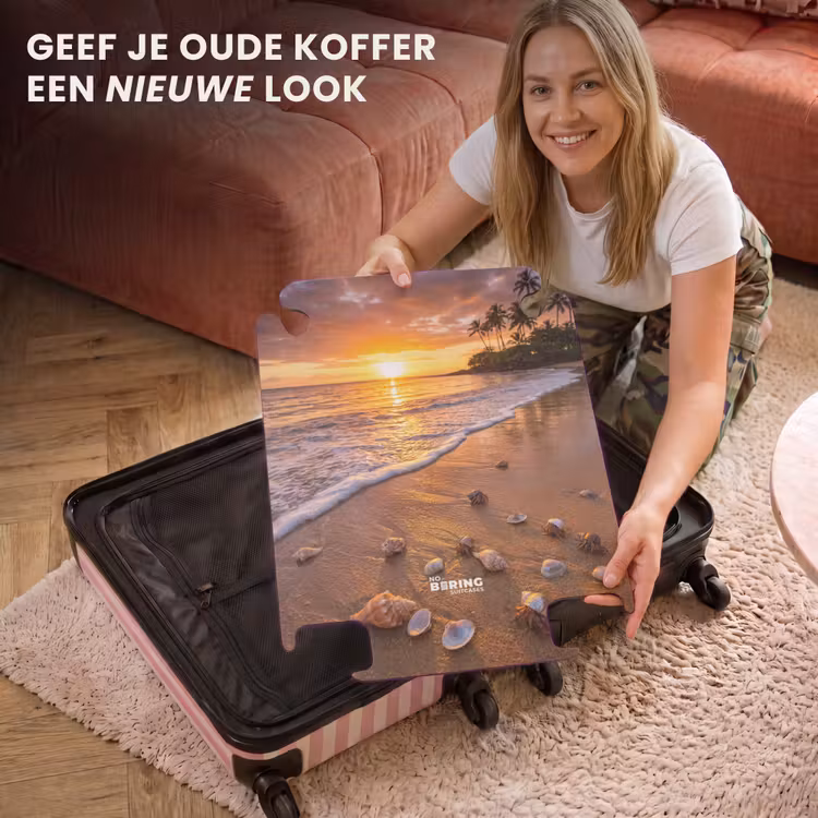 CaseSwap - Strand - Zonsondergang - Palmbomen - Natuur - Oranje — 3