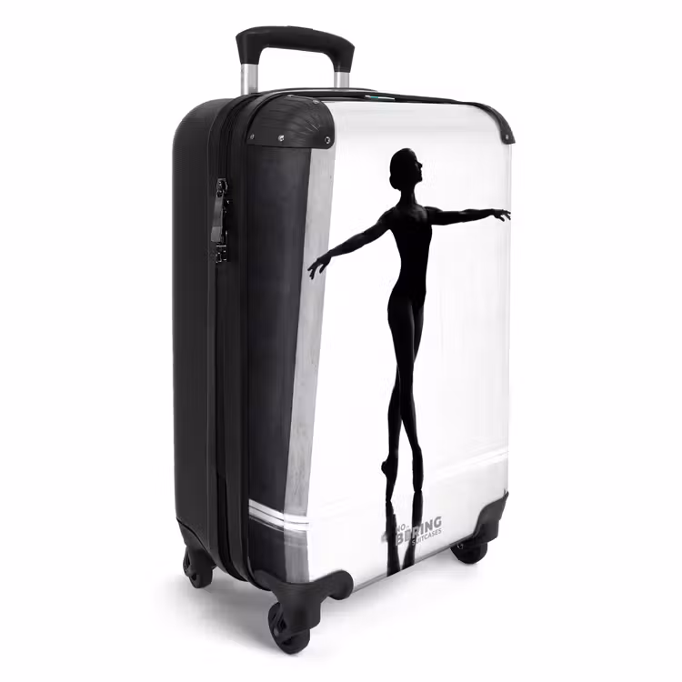 CaseSwap - Danser - Silhouette - Kunst - Modern - Zwart-wit — 2