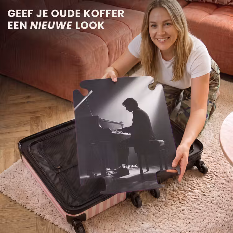 CaseSwap™ - Persoon - Piano - Muziek - Zwart-wit - Podium — 3
