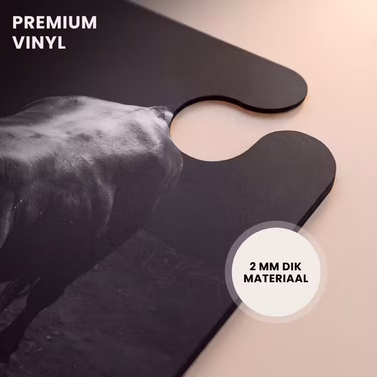 CaseSwap™ - Stier - Schaduw - Dieren - Contrast - Zwart-wit — 6