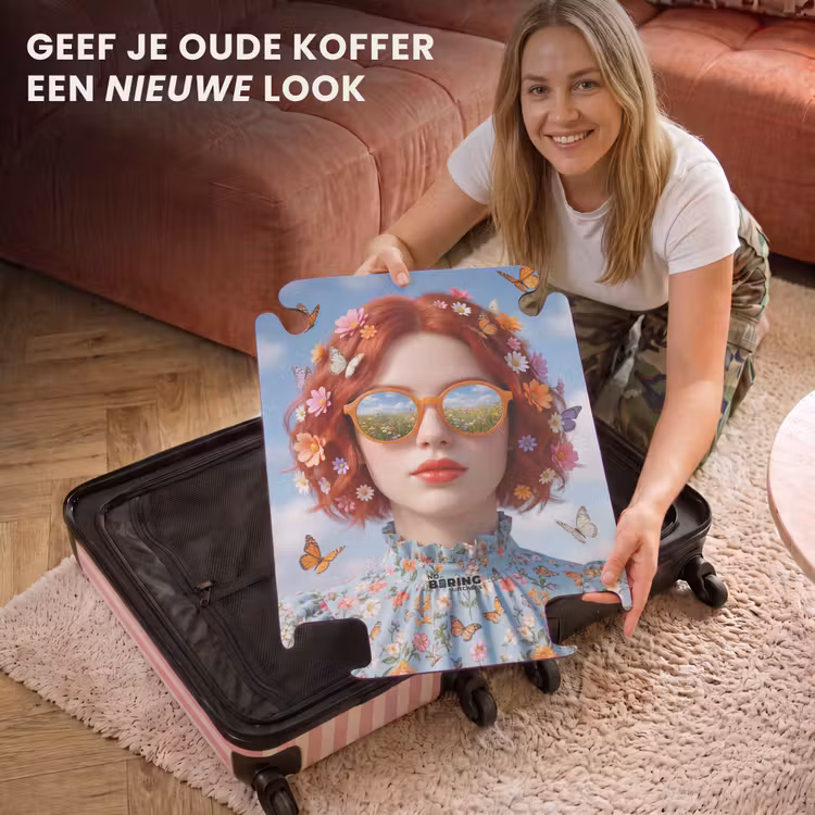 CaseSwap™ - Vrouw - Bloemen - Zomer - Portret - Kleurrijk — 3