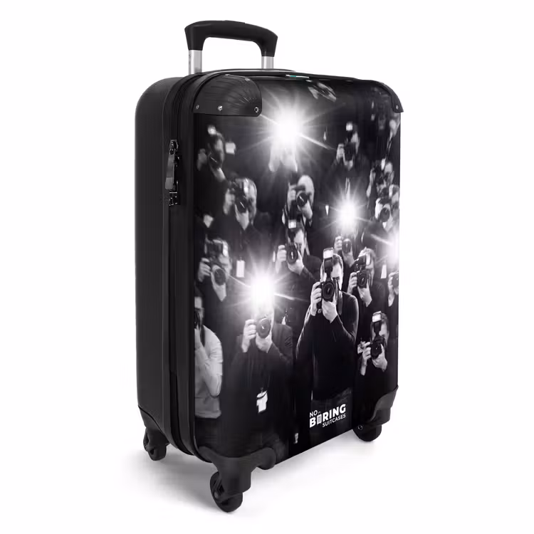 CaseSwap - Mensen - Camera - Flitslicht - Zwart-wit - Media — 2