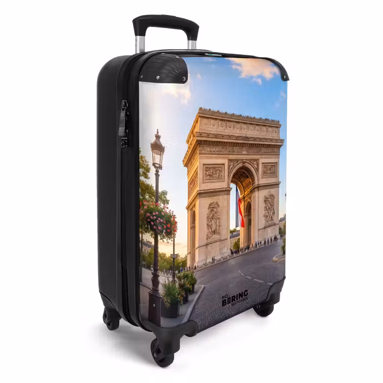 CaseSwap™ - Monument - Parijs - Zonsondergang - Architectuur - Goud — 2