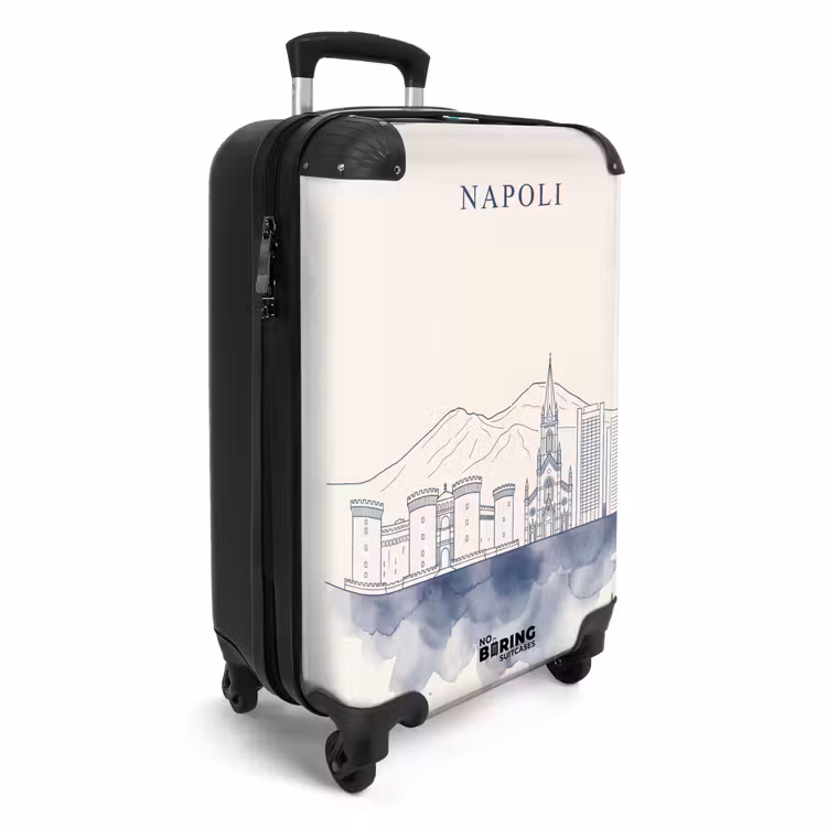 CaseSwap™ - Napels - Skyline - Italie - Lijntekening - Aquarel — 2