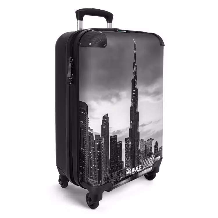 CaseSwap - Stad - Skyline - Architectuur - Avond - Zwart-wit — 2