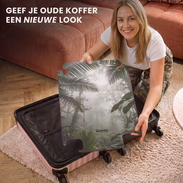 CaseSwap™ - Natuur - Jungle - Mist - Groen - Bladeren — 3