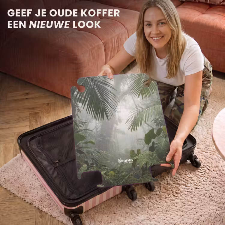 CaseSwap™ - Natuur - Jungle - Mist - Tropisch - Groen — 3