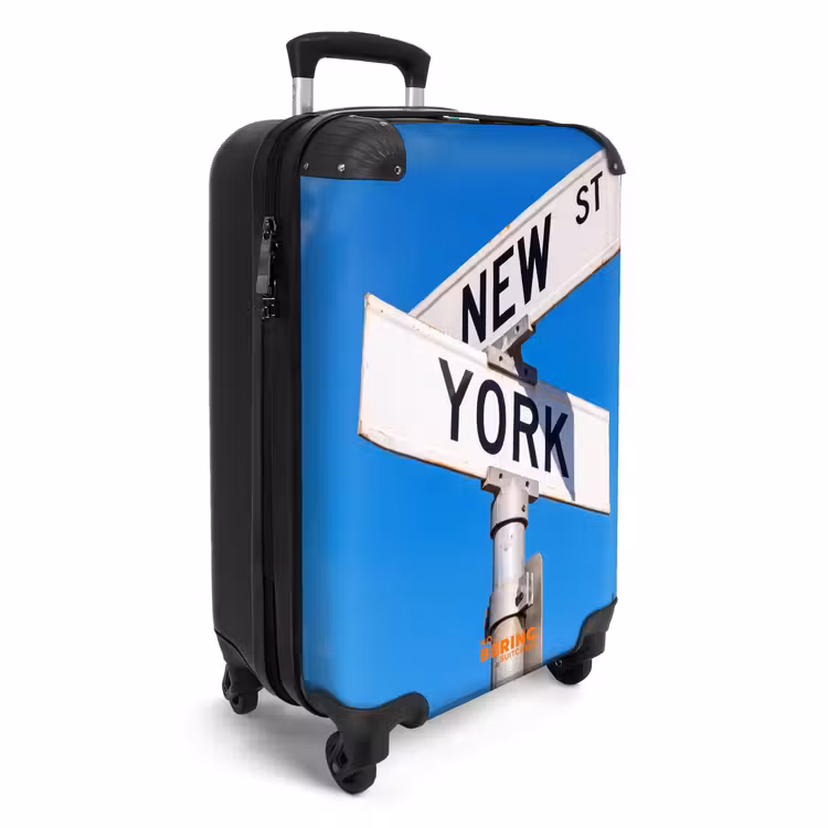 CaseSwap™ - New York - Straatbord - Stad - Urban - Blauw — 2