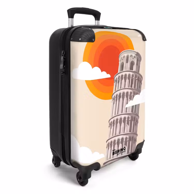 CaseSwap™ - Toren - Pisa - Architectuur - Minimalistisch - Beige — 2