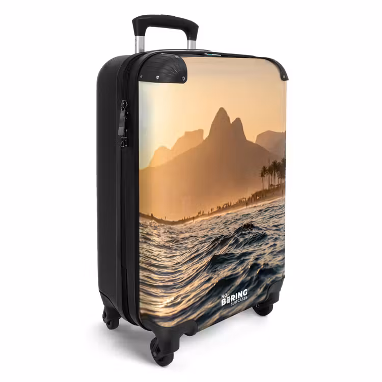 CaseSwap™ - Zee - Golven - Zonsondergang - Kust - Goud — 2