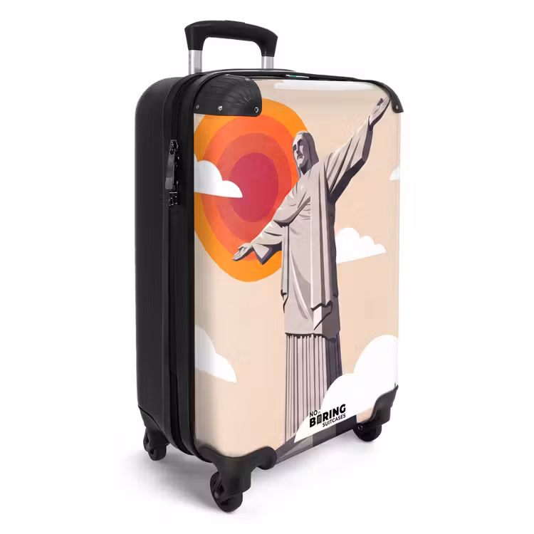 CaseSwap™ - Monument - Stad - Zonsondergang - Minimalistisch - Oranje — 2