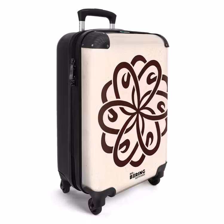CaseSwap - Patroon - Knoop - Abstract - Modern - Bruin — 2