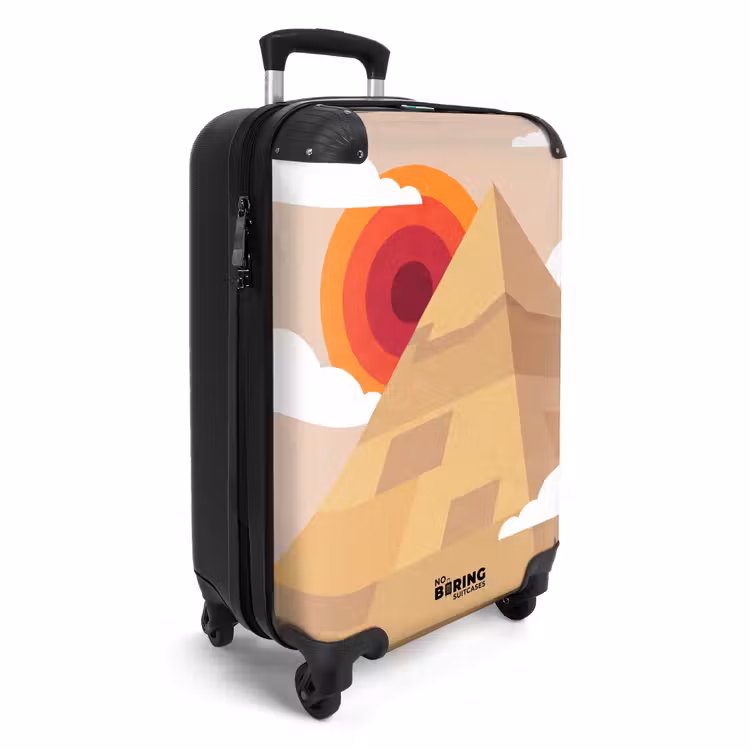 CaseSwap™ - Piramide - Zon - Woestijn - Modern - Oranje — 2
