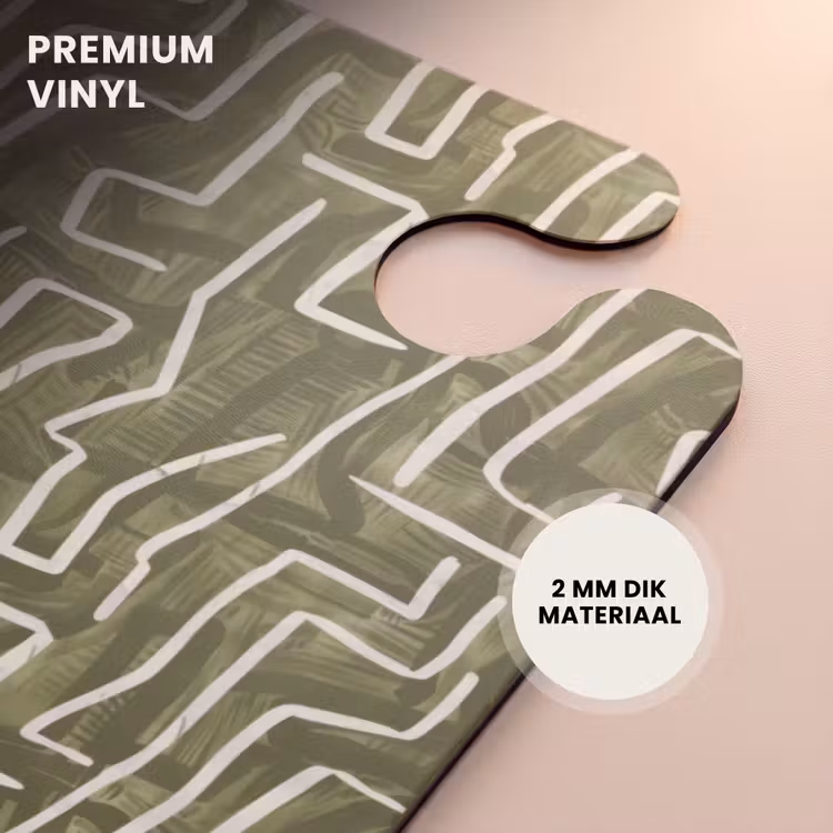 CaseSwap™ - Groen - Abstract - Penseelstreken - Patroon — 6