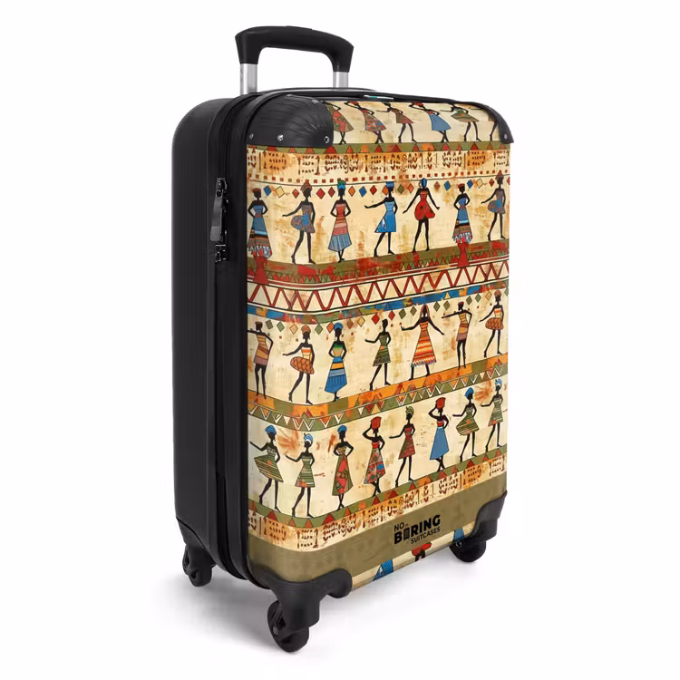 CaseSwap™ - Kleurrijk - Afrikaans - Etnisch - Dansende Vrouwen - Patroon — 2