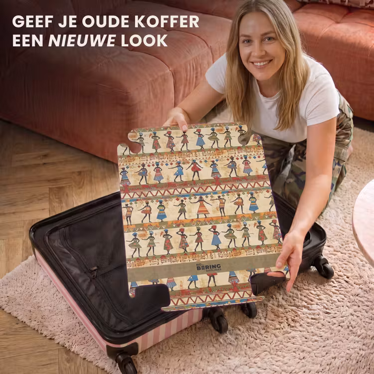 CaseSwap™ - Kleurrijk - Afrikaans - Etnisch - Dansende Vrouwen - Patroon — 3