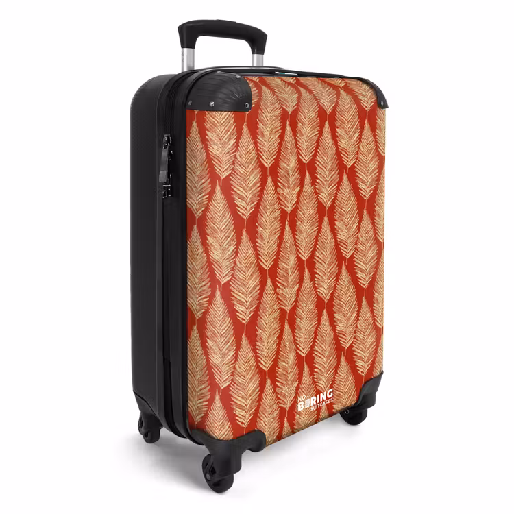 CaseSwap™ - Rood - Botanisch - Varen - Patroon — 2