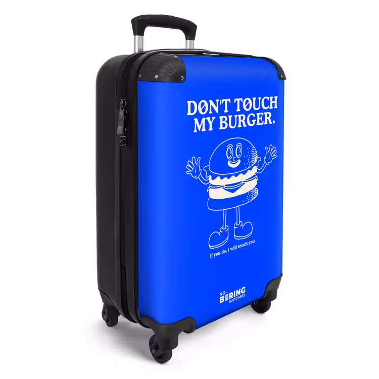 CaseSwap™ - Burger - Blauw - Wit — 2